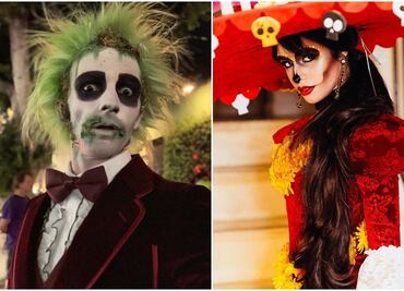 Famosos aterran y roban gritos con disfraces de Halloween