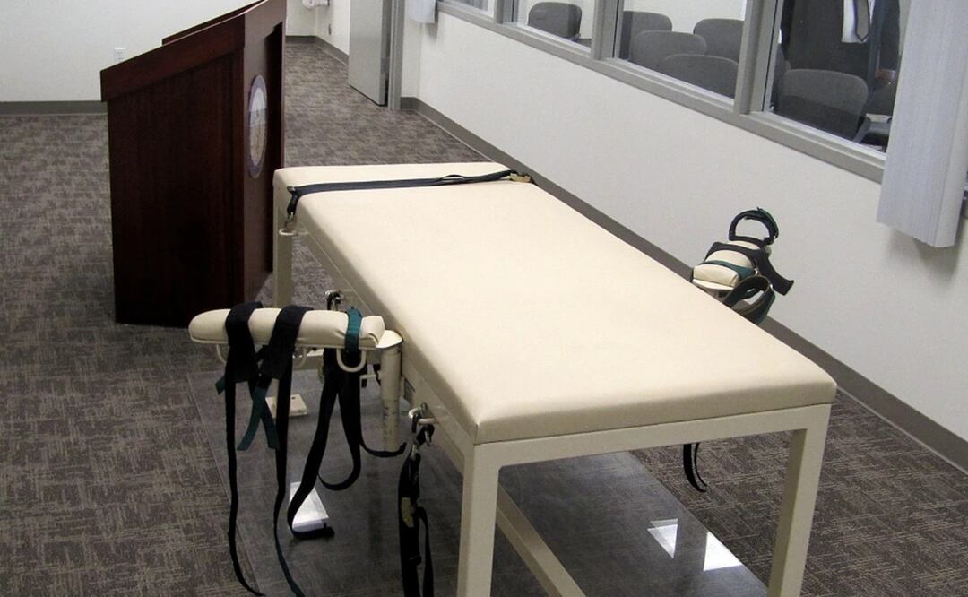 La cámara de ejecución de la Institución de Máxima Seguridad de Idaho, en Boise, Idaho, el 20 de octubre de 2011. Foto: AP