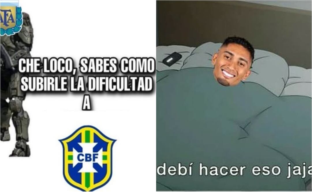 FOTO: ESPECIAL- Los mejores MEMES del triunfo de Argentina contra Brasil; las redes sociales se burlan del equipo brasileño