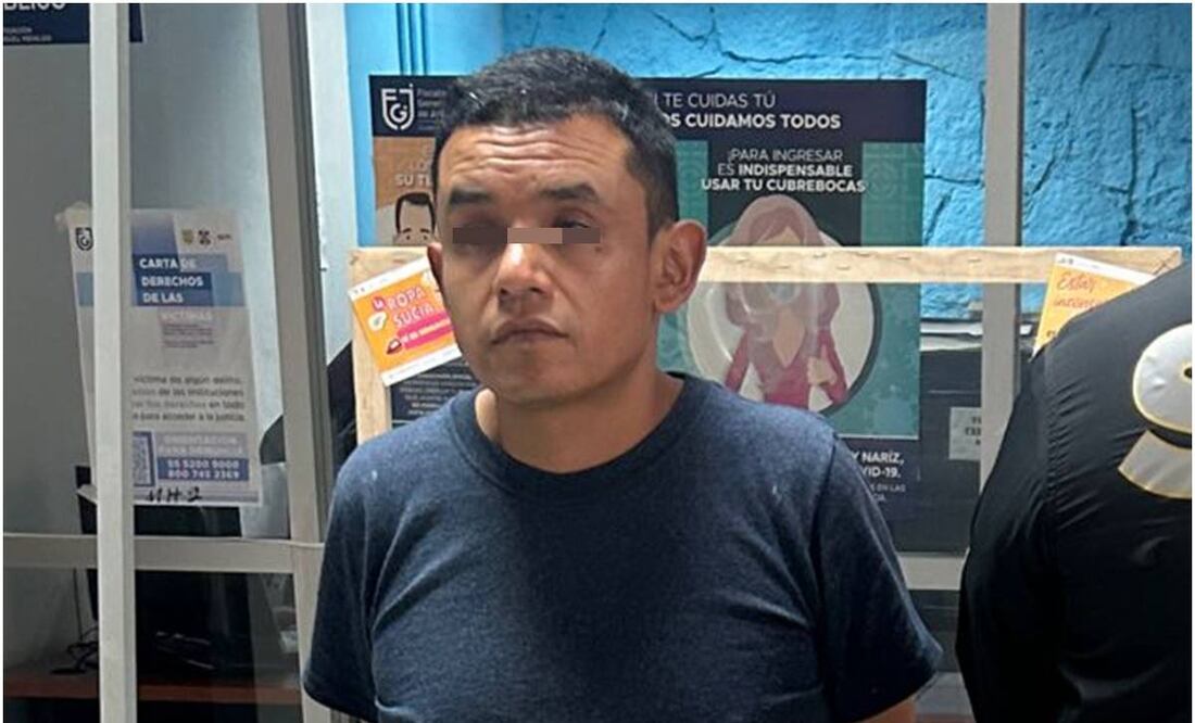 Miguel Edwin N, relacionado con el robo de tiendas Oxxo. FOTO: ESPECIAL