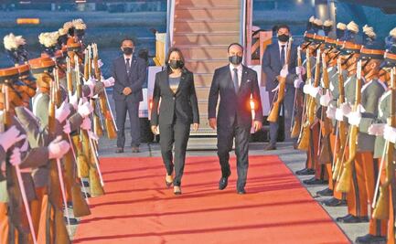 Guatemala juega sus cartas con Kamala Harris