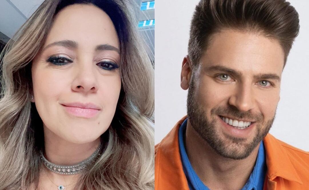 La productora de "La casa de los famosos", Rosa María Noguerón, y el exconcursante Jorge Losa. Fotos: Vía Instagram oficial de los artistas.