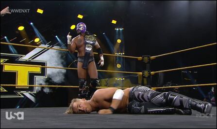 El Hijo del Fantasma, nuevo campeón crucero de NXT