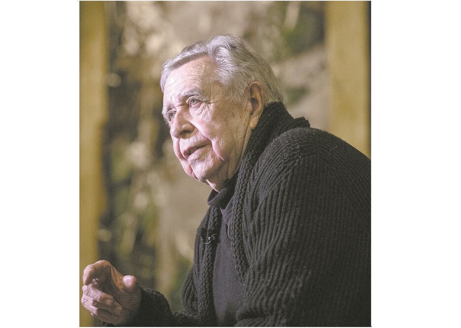 Manuel Felguérez creó cientos de obras en pintura, arte digital y escultura; también realizó murales. Foto: GERMÁN ESPINOSA. EL UNIVERSAL