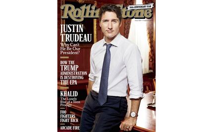 Portada de Rolling Stone: ¿Por qué Justin Trudeau no puede ser presidente de EU?