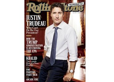 Portada de Rolling Stone: ¿Por qué Justin Trudeau no puede ser presidente de EU?