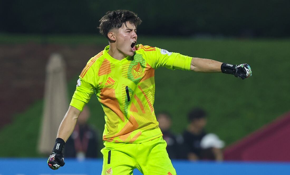 Santiago López, héroe de México en el Mundial Sub-17 / Foto: @miseleccionsubs en X