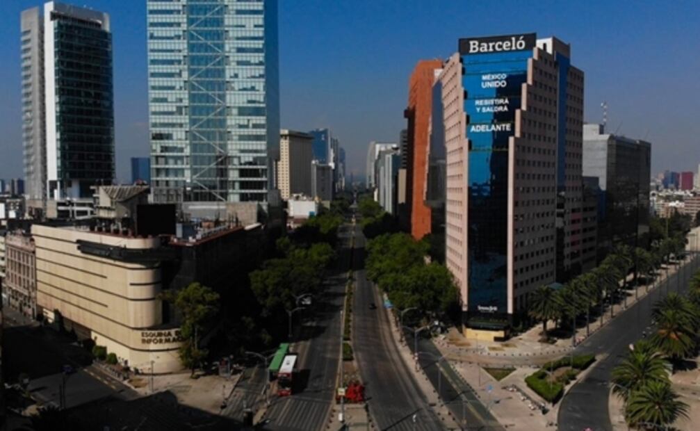 Así se ve la CDMX desde un drone en la contingencia por coronavirus