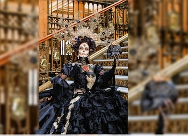 Marlene Favela, la Catrina del Palacio Postal