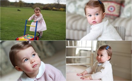 Difunden nuevas fotos de la princesa Charlotte