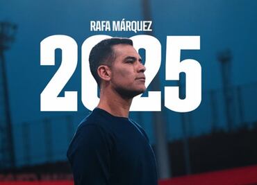 Rafa Márquez se queda en el Barcelona, lo renuevan hasta el 2025