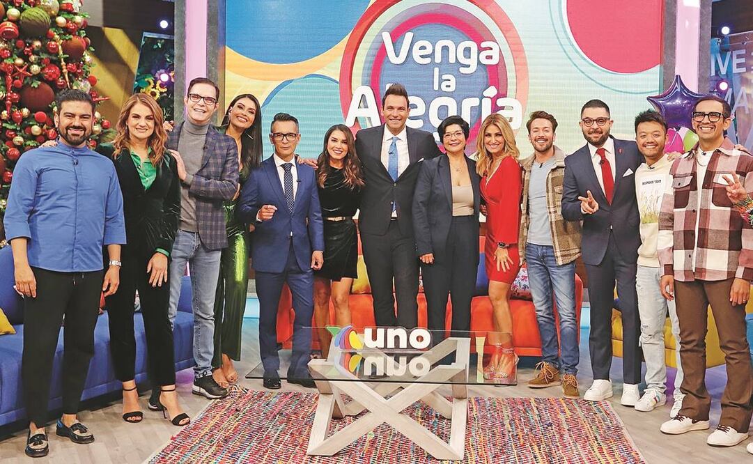 Sergio Sepúlveda, Laura G, Patricio Borghetti, Maru Silva, Anette Cuburu y Roger González.