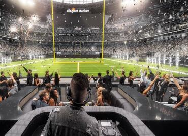 Conoce el “antro” dentro del estadio de los Raiders de Las Vegas