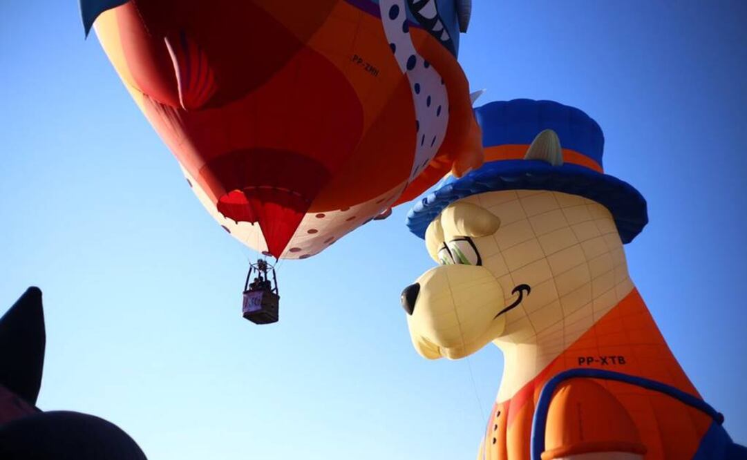 Cientos de leoneses le dieron la bienvenida al Festival Internacional del Globo (FIG)