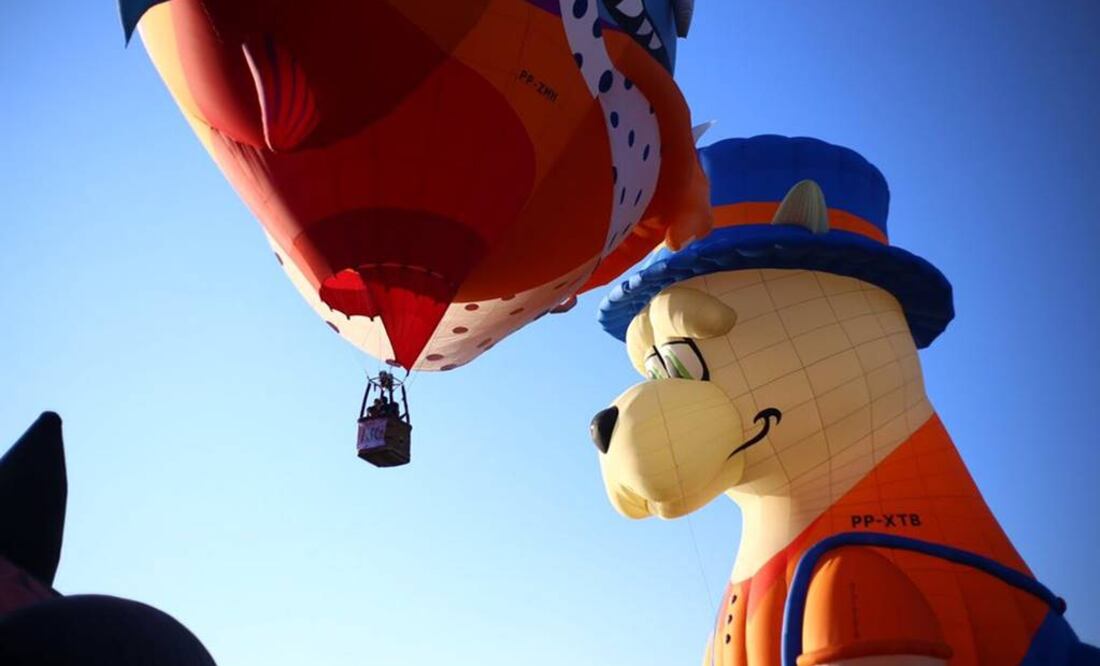 Cientos de leoneses le dieron la bienvenida al Festival Internacional del Globo (FIG)