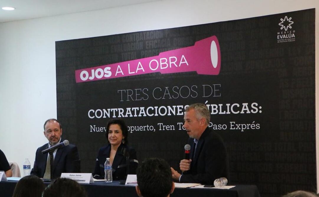 Presentación del Proyecto "Ojos a la Obra" de México Evalúa. Foto: Especial