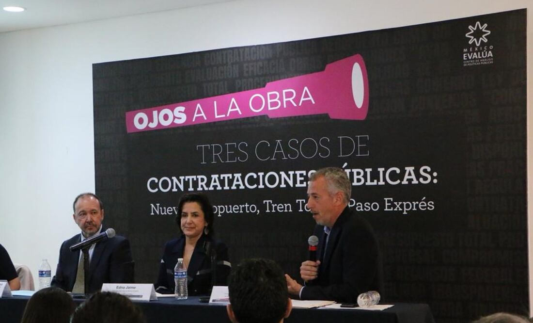 Presentación del Proyecto "Ojos a la Obra" de México Evalúa. Foto: Especial