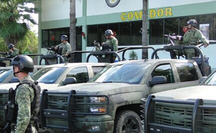 Militares refuerzan seguridad en Culiacán, Sinaloa