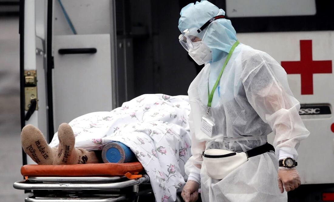 Paciente de Covid-19. Foto: Efe