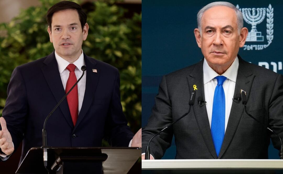 Marco Rubio y Benjamín Netanyahu se reunirán en Jerusalén. Foto: especial