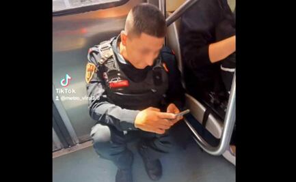 Vagoneras fingen acoso y acusan a policía de tomarles fotos en Línea 2 del Metro, VIDEO