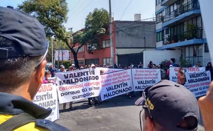 Operativo frena protesta en casa de delegado de Coyoacán
