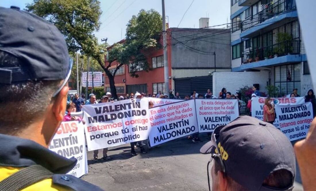 (Foto: Facebook Asamblea General de los Pueblos, Barrios, colonias y Pedregales de Coyoacán)