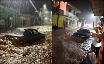 Lluvias inundan Tabasco: 40 comunidades en 6 municipios afectadas