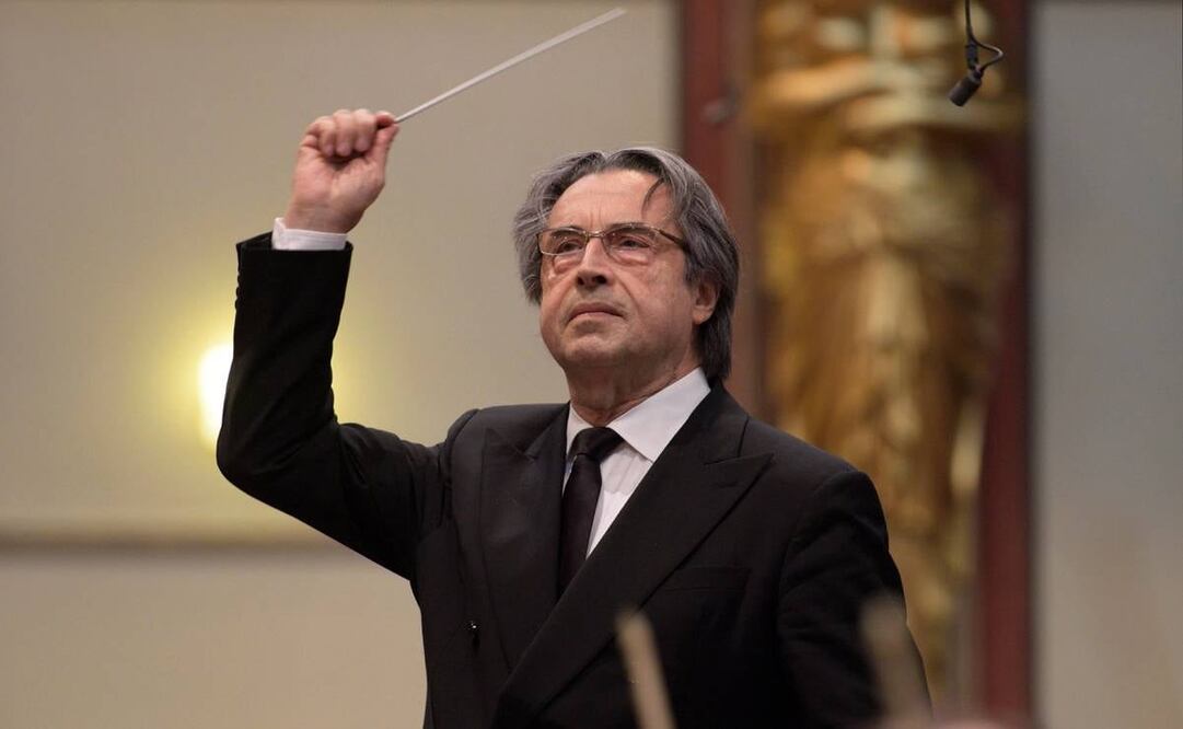 Muti, de 79 años, se ha convertido con su sexto Concierto de Año Nuevo en el director vivo que más veces ha llevado la batuta. Foto: EFE 