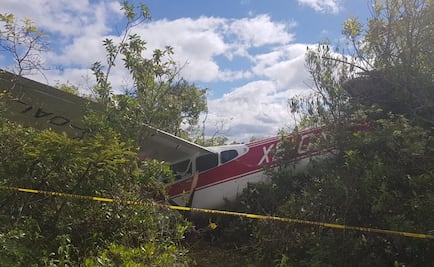 Avioneta en Chiapas se desploma y deja a tres heridos