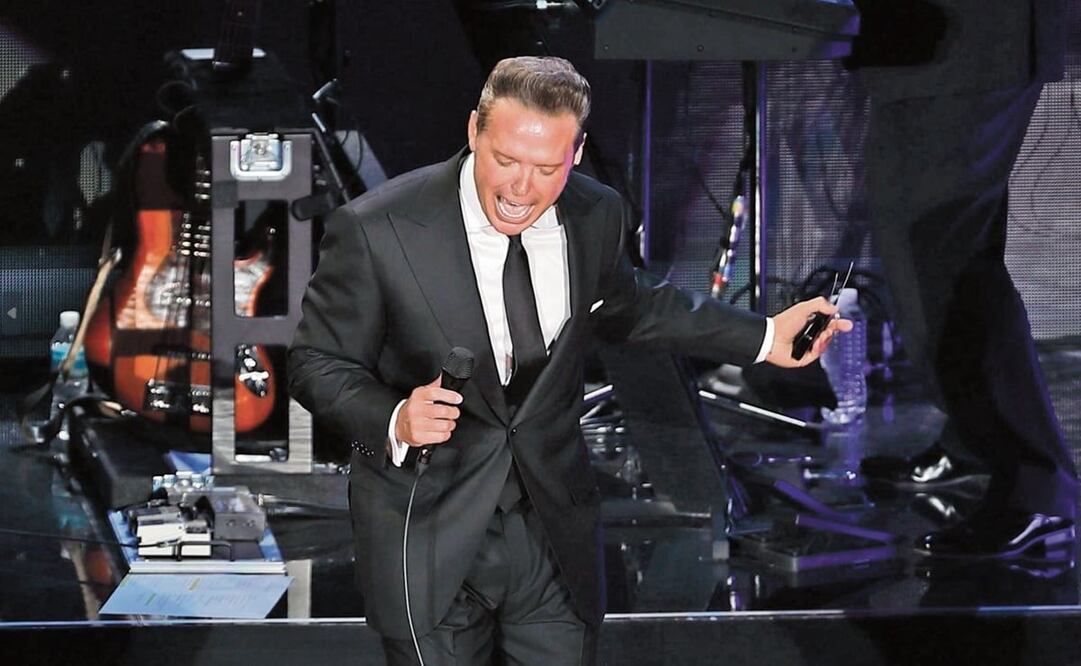 El cantante mexicano Luis Miguel en su presentación en el Auditorio Nacional en 2018. Foto: José Méndez/EFE