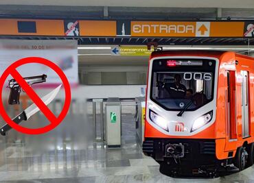 Agresión en Metro Tacubaya; ¿que sí y que no se puede transportar en el STC de CDMX?