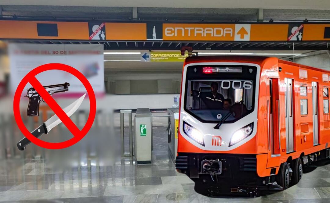 ¿Que sí y que no se puede transportar en el STC de CDMX?. Foto: El Universal