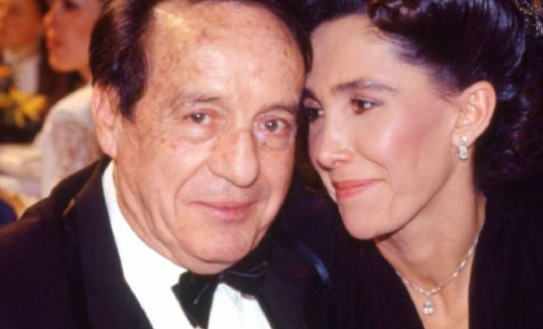Chespirito y Florinda Meza. Foto: Twitter @ShowmundialShow