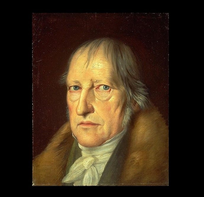 Retrato de Hegel realizado por Jackob Schlesinger.
El filósofo llevó el idealismo alemán a su máxima ambición teórica.Crédito: Wikimedia Commons