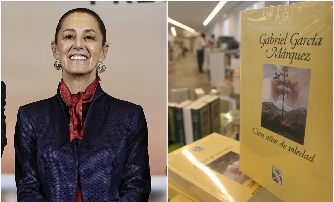 Cien años de Soledad de Gabriel García Márquez, entre los libros favoritos de Sheinbaum / Foto: Archivo. EL UNIVERSAL