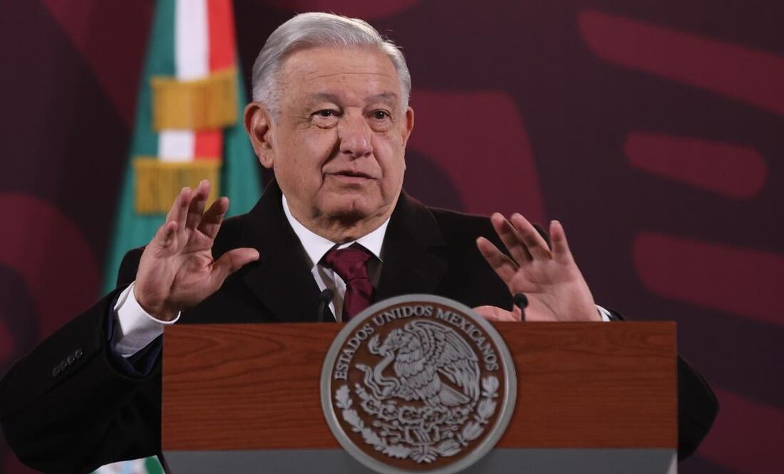 “Falló la seguridad”, admitió López Obrador. Foto: Diego Simón Sánchez / EL UNIVERSAL.
