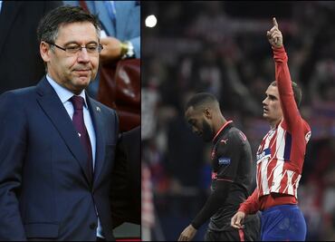 Presidente del Barça afirma contacto con Griezmann