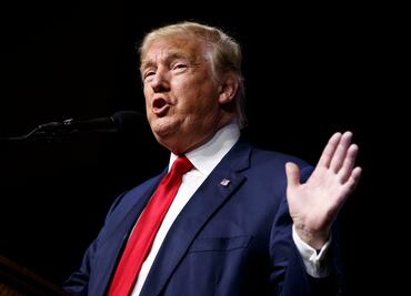 Trump admite ser "gran beneficiario" de "injusta" ley fiscal de EU