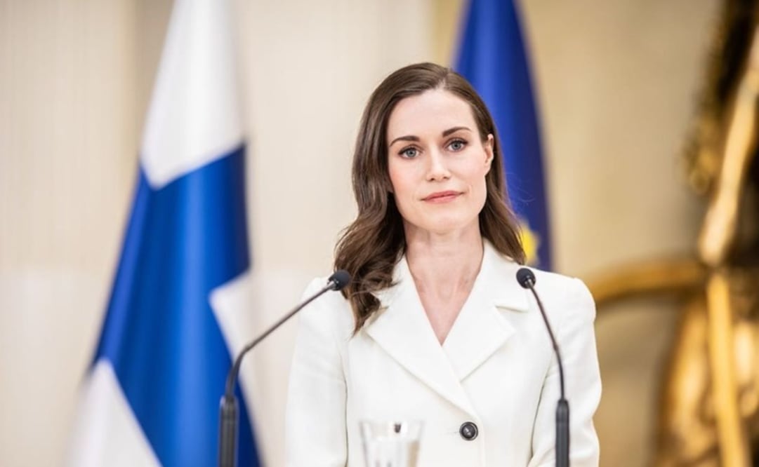 Sanna Marin, la primera ministra de Finlandia. Foto: Instagram @sannamarin