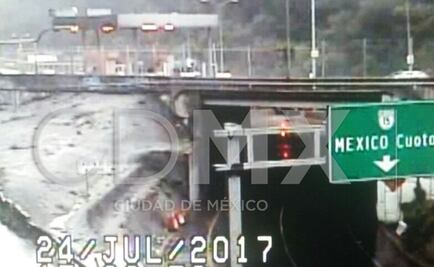 Lluvia en CDMX deja encharcamientos y árboles caídos
