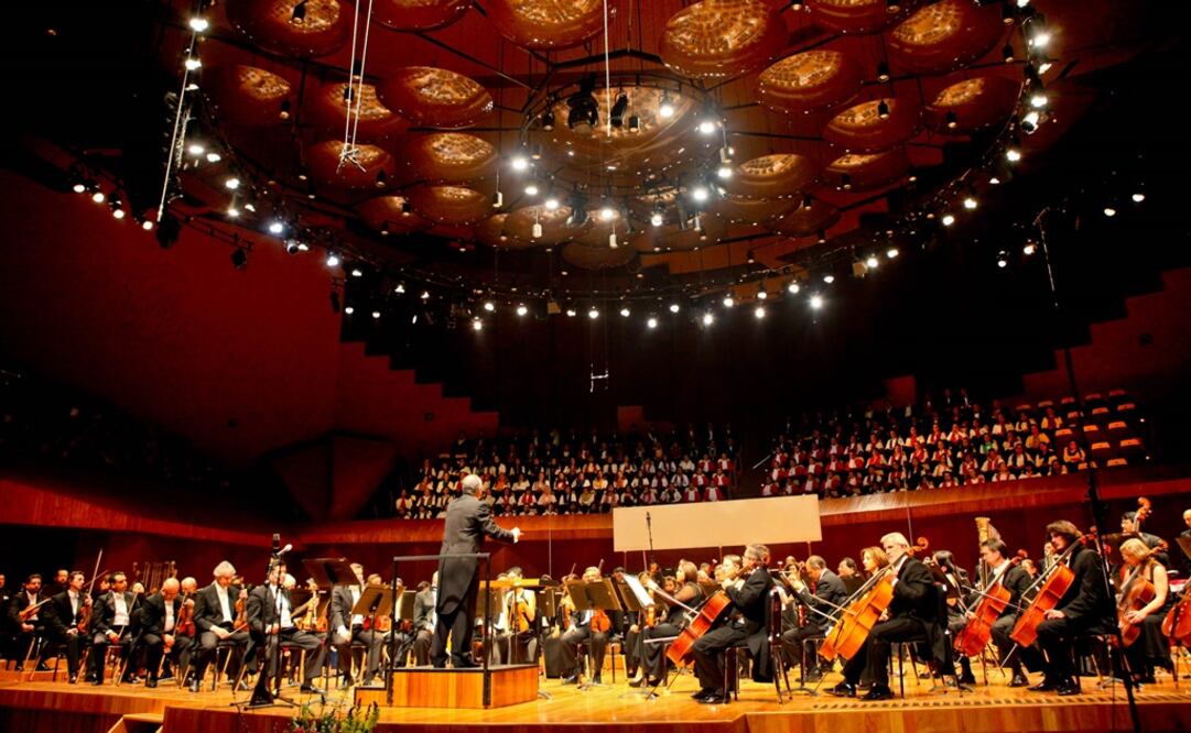 La Orquesta Sinfónica de Minería (OSM) concluirá su temporada de verano 2018. Foto: Roberto Amorcida/EL UNIVERSAL
