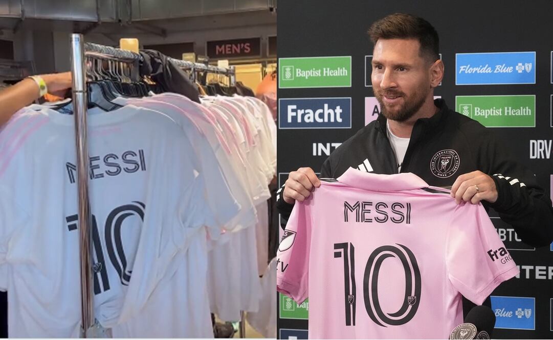 Messi provoca que el Inter Miami recicle playeras para poder sostener la demanda