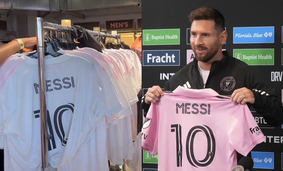 Messi provoca que el Inter Miami recicle playeras para poder sostener la demanda