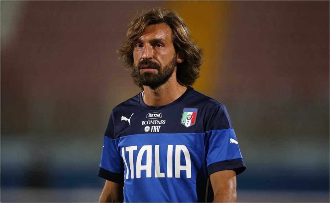 REUTERS. Andrea Pirlo en un juego con la Selección de Italia 