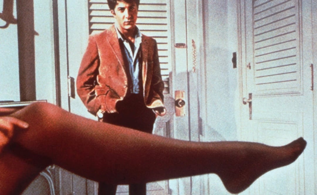 “Señora Robinson, ¿intenta seducirme?” era la frase que muchos jóvenes soñaron decir a finales de los sesenta. “El Graduado” lanzó a la fama a Dustin Hoffman y a Anne Bancroft, que obtuvieron nominaciones a varios premios por sus interpretaciones. Foto: AP/United Artists/MGM