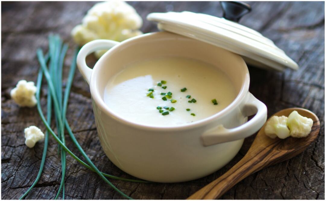 Foto: istock/ Sopa de coliflor