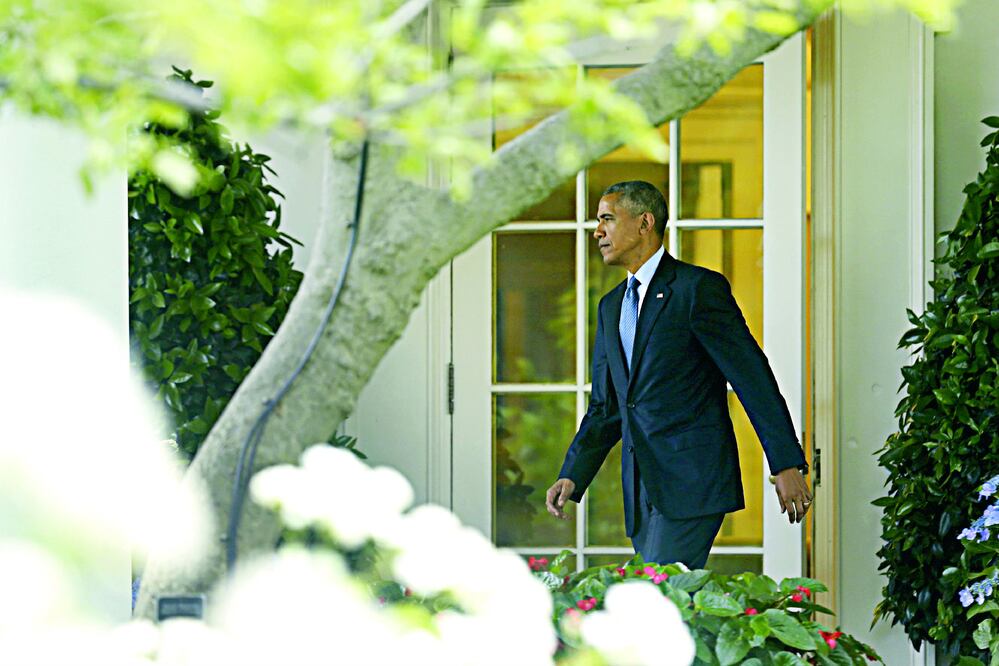 El presidente Barack Obama, ayer en la Casa Blanca (JONATHAN ERNST / REUTERS)