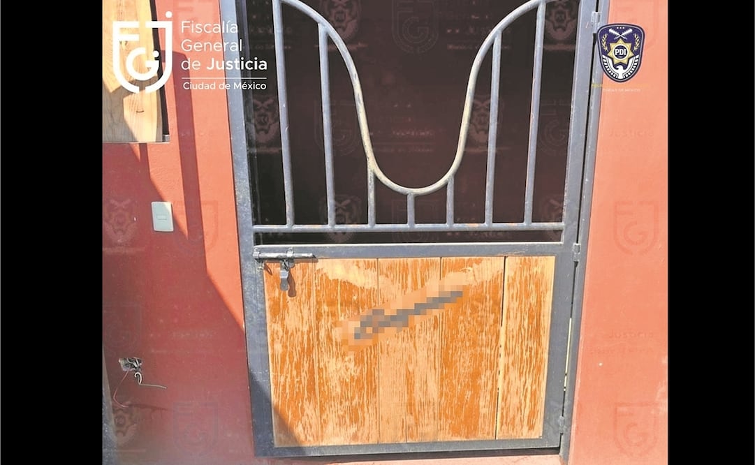 El domicilio, aparentemente, también es propiedad de Nelson Toledo, hermano de Mauricio, detenido. Foto: ESPECIAL