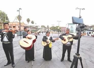 Covid-19 apaga a los mariachis en Garibaldi